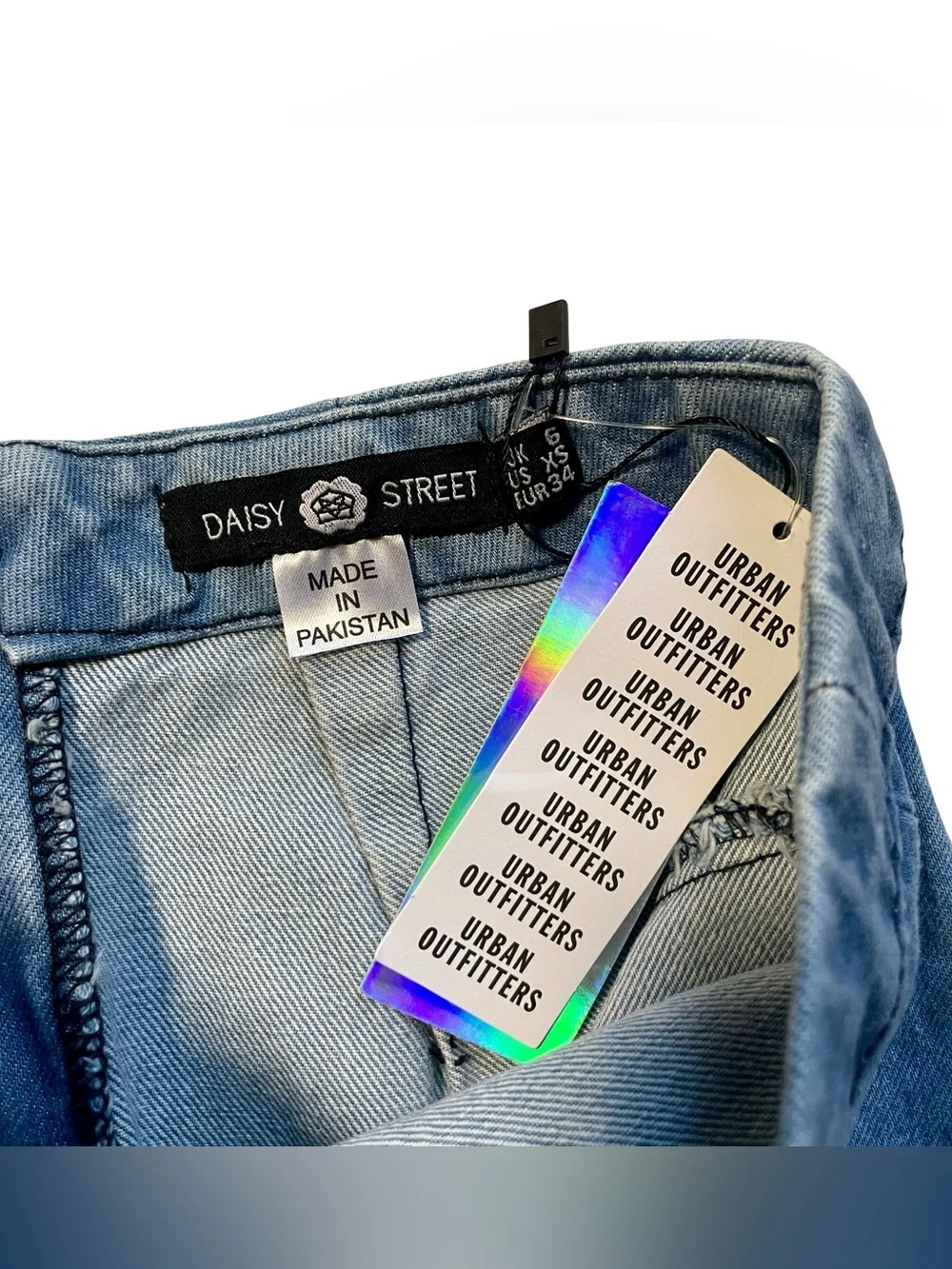 NWT Urban Outfitters Daisy Street Denim Mini Skirt XS